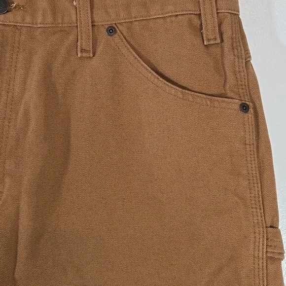 Dickies Men's Heavyweight Cotton Brown Carpenter Pants 36 x 30 - Picture 6 of 10